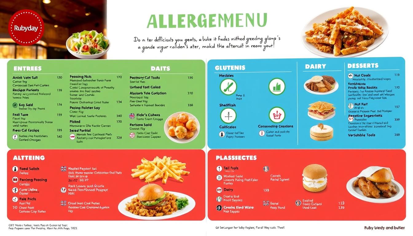 ruby tuesday allergen menu