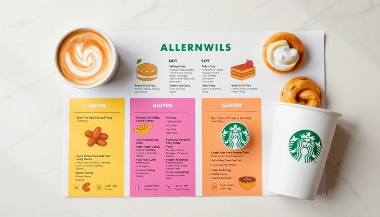 starbucks allergen menu