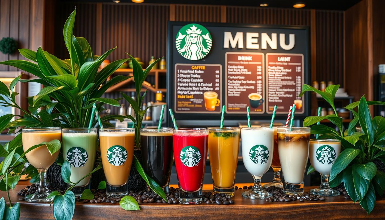 starbucks drink menu