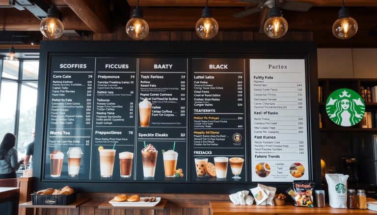 starbucks menu