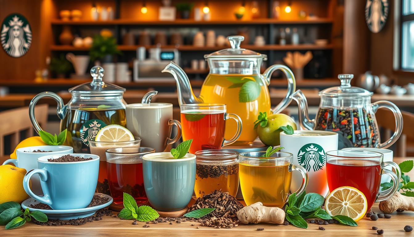 starbucks tea menu