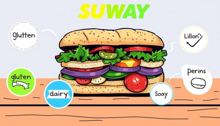 subway allergen menu