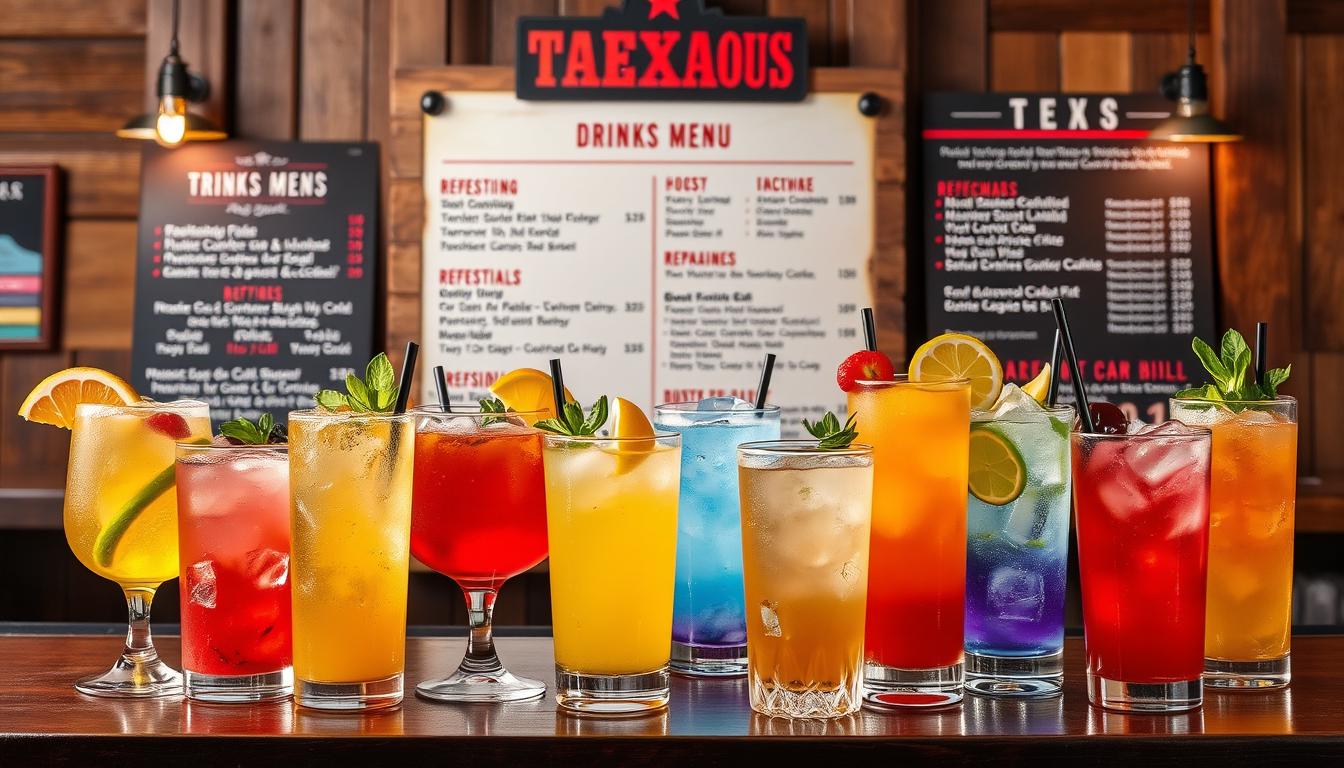 texas roadhouse drinks menu