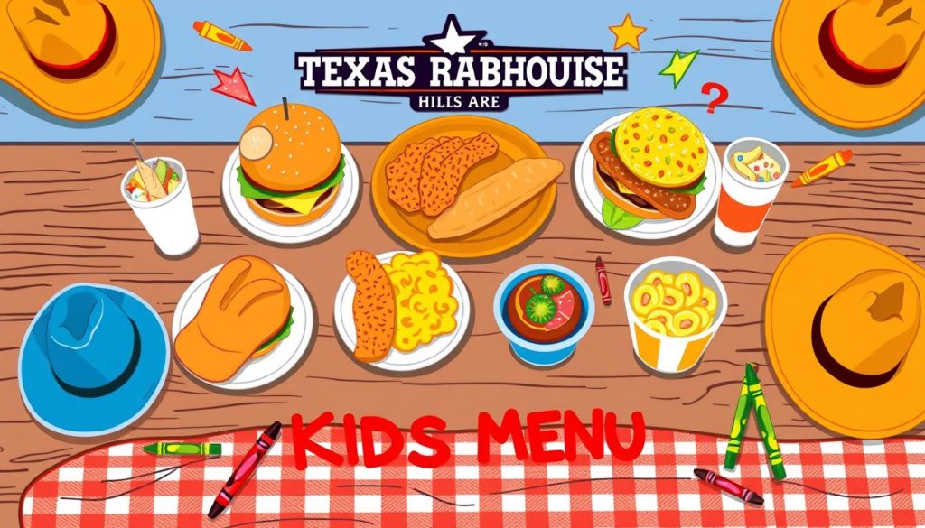 texas roadhouse kids menu