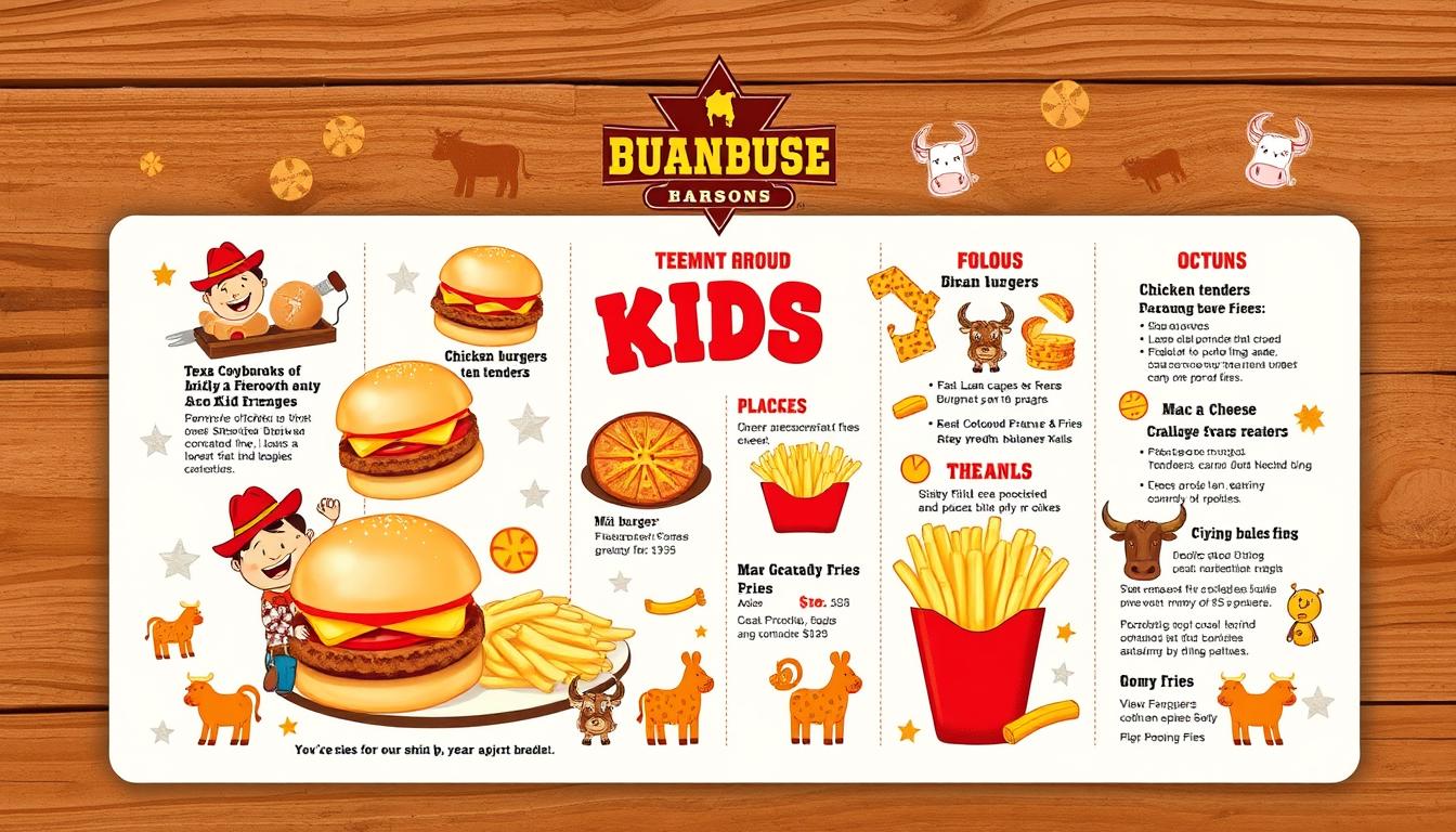 texas roadhouse kids menu