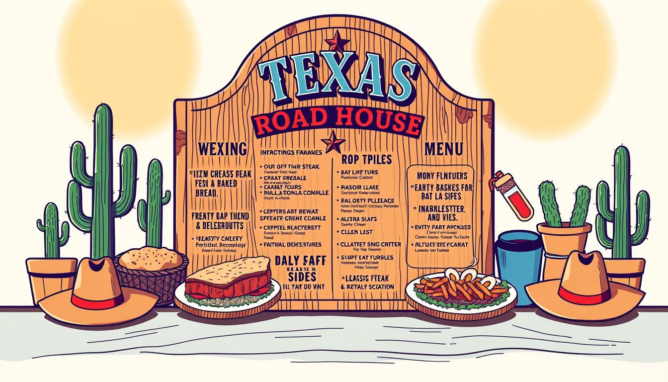 texas roadhouse menu