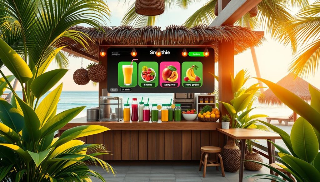 tropical smoothie app