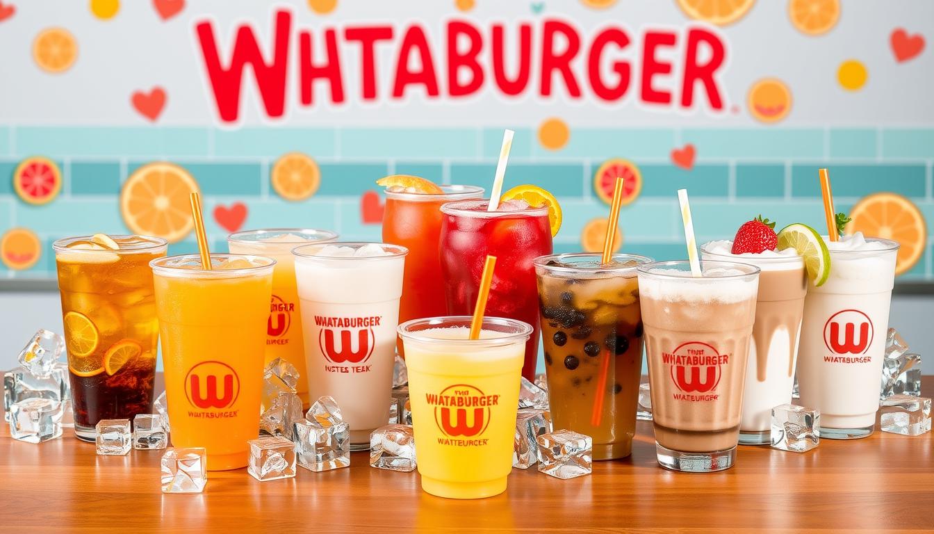 whataburger drink menu