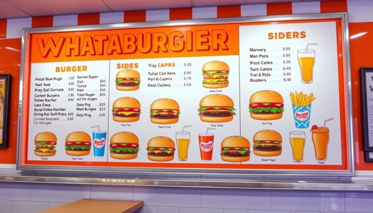 whataburger menu