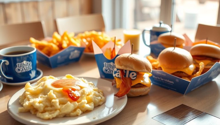 white castle breakfast menu