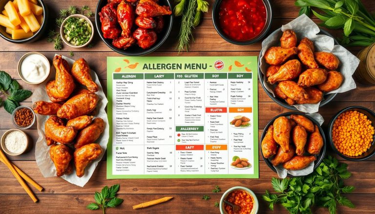 wingstop allergen menu