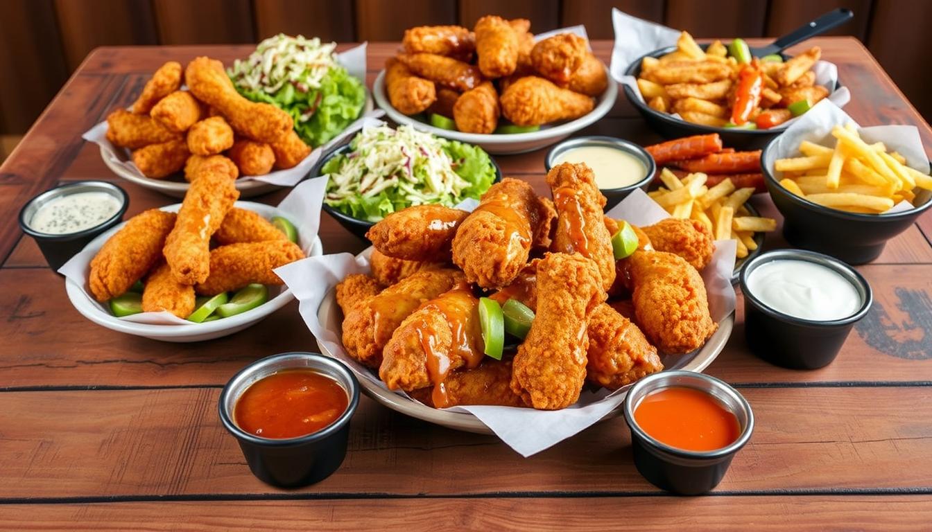 zaxby's menu