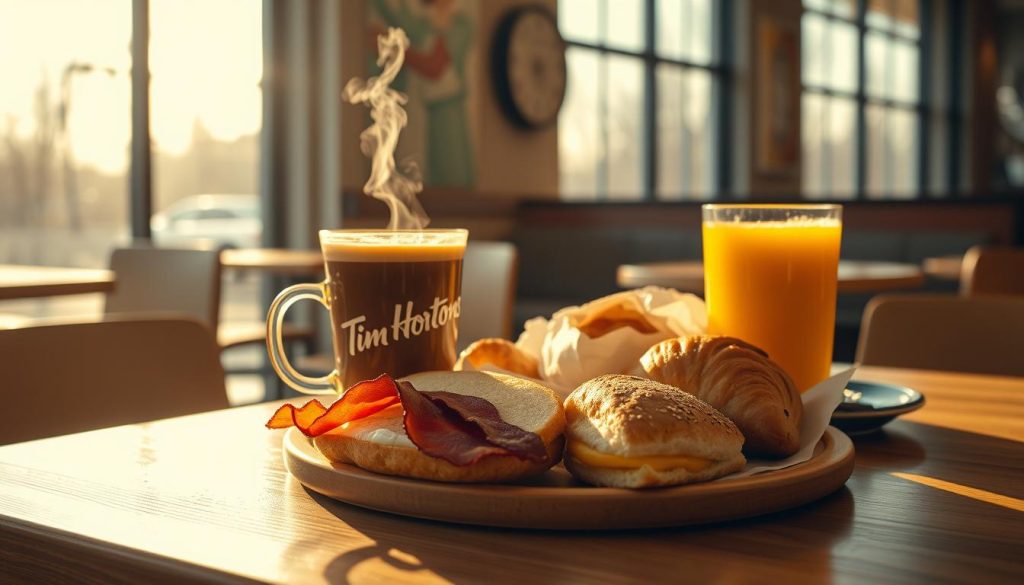 Tim Hortons breakfast pairings