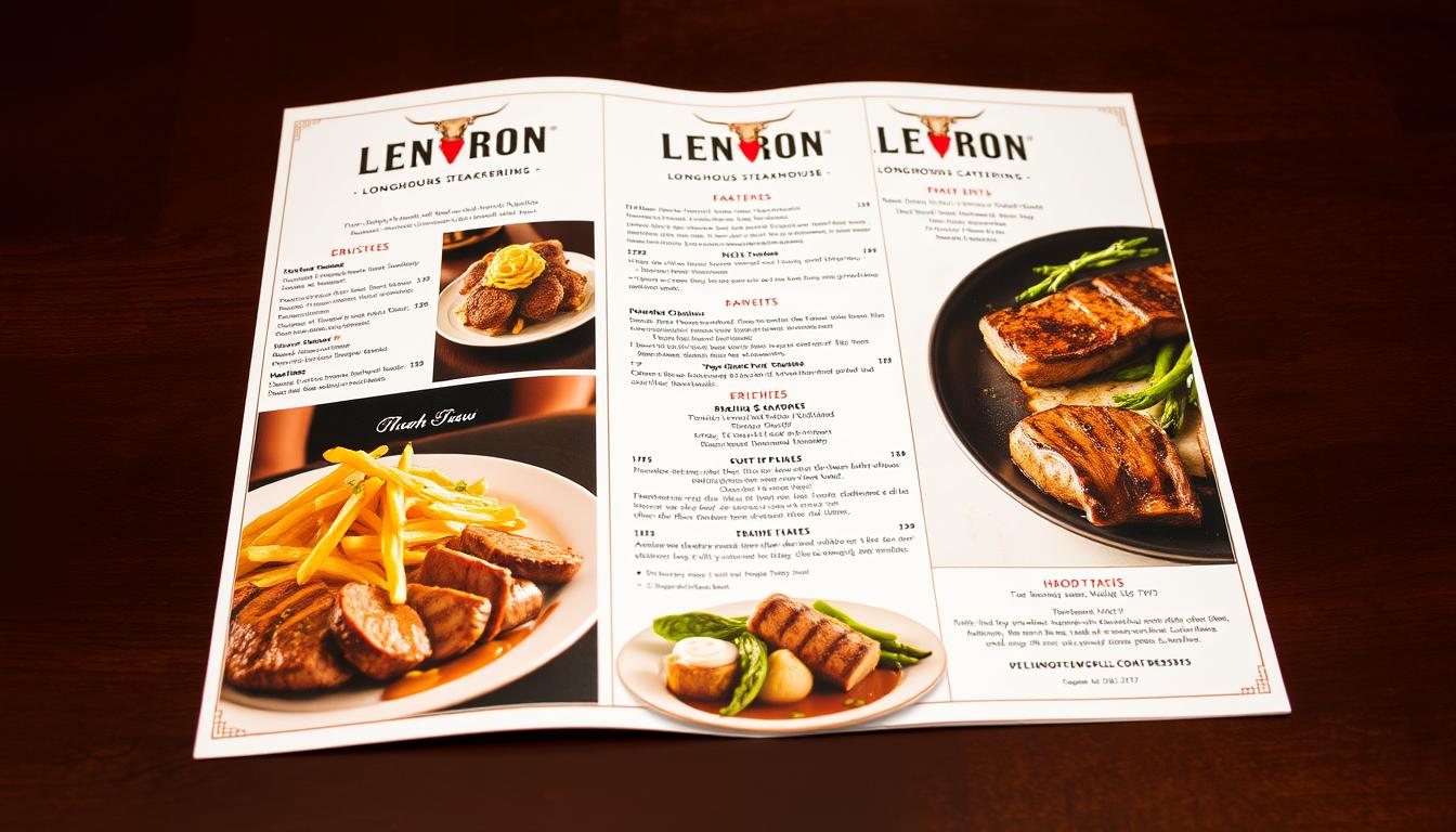 longhorn steakhouse catering menu