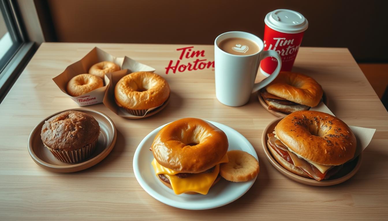 tim hortons breakfast menu