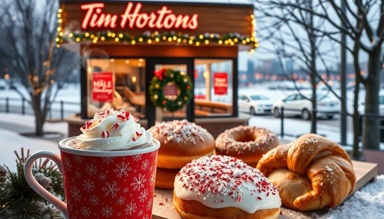 tim hortons holiday menu