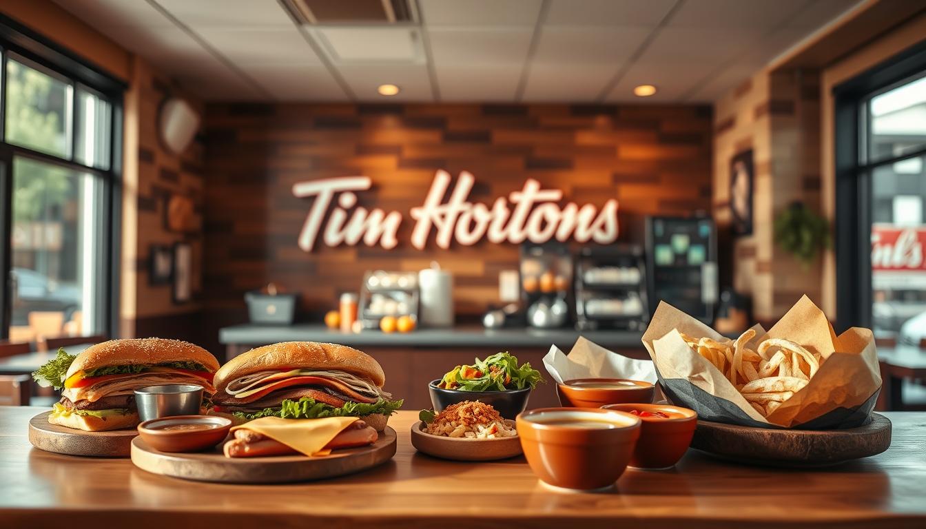 tim hortons lunch menu